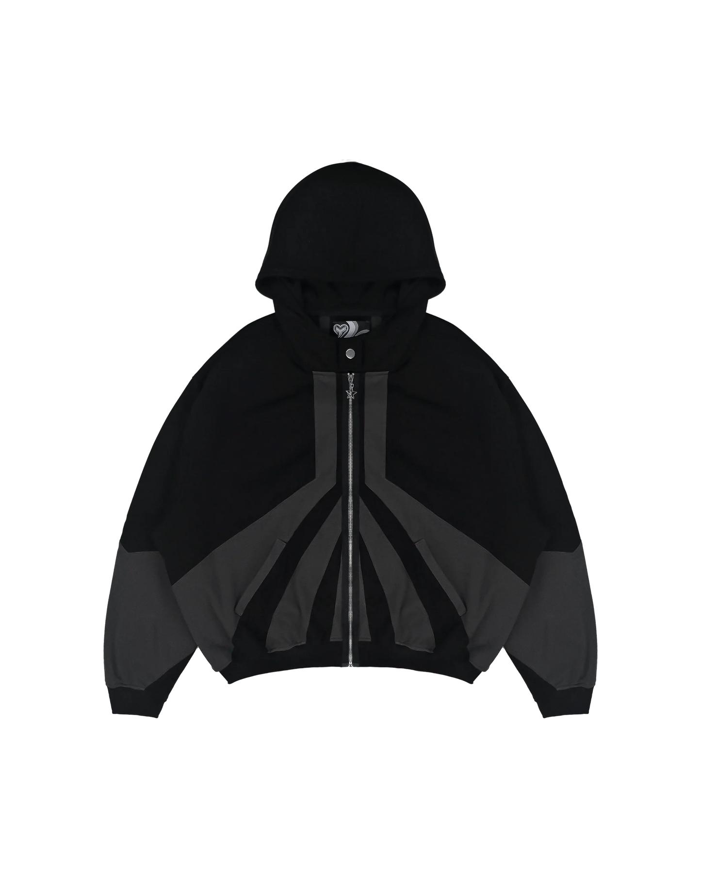 NEXUS ZIP-HOODIE BLACK