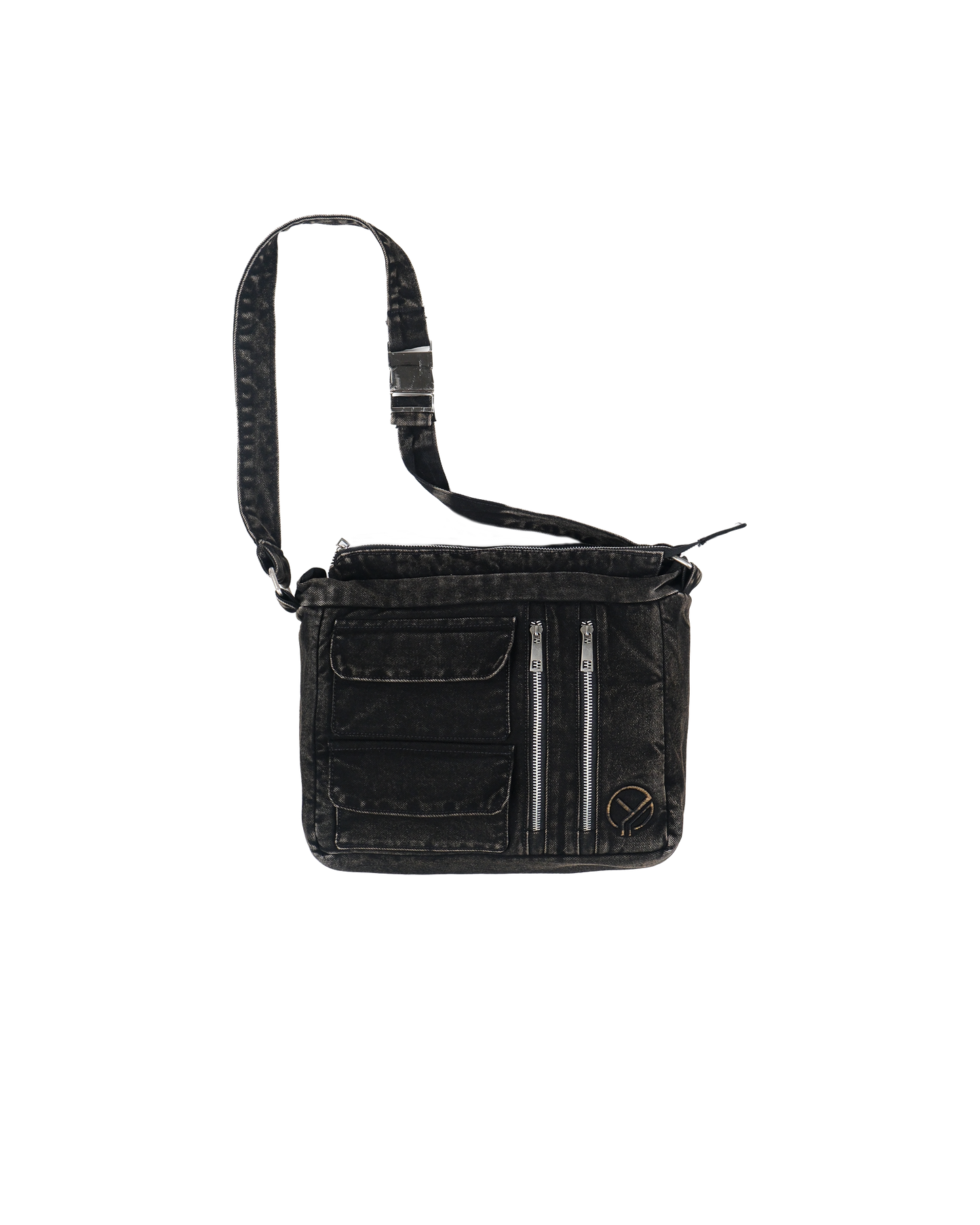 TRAVEL NANO MESSENGER BAG BLACK