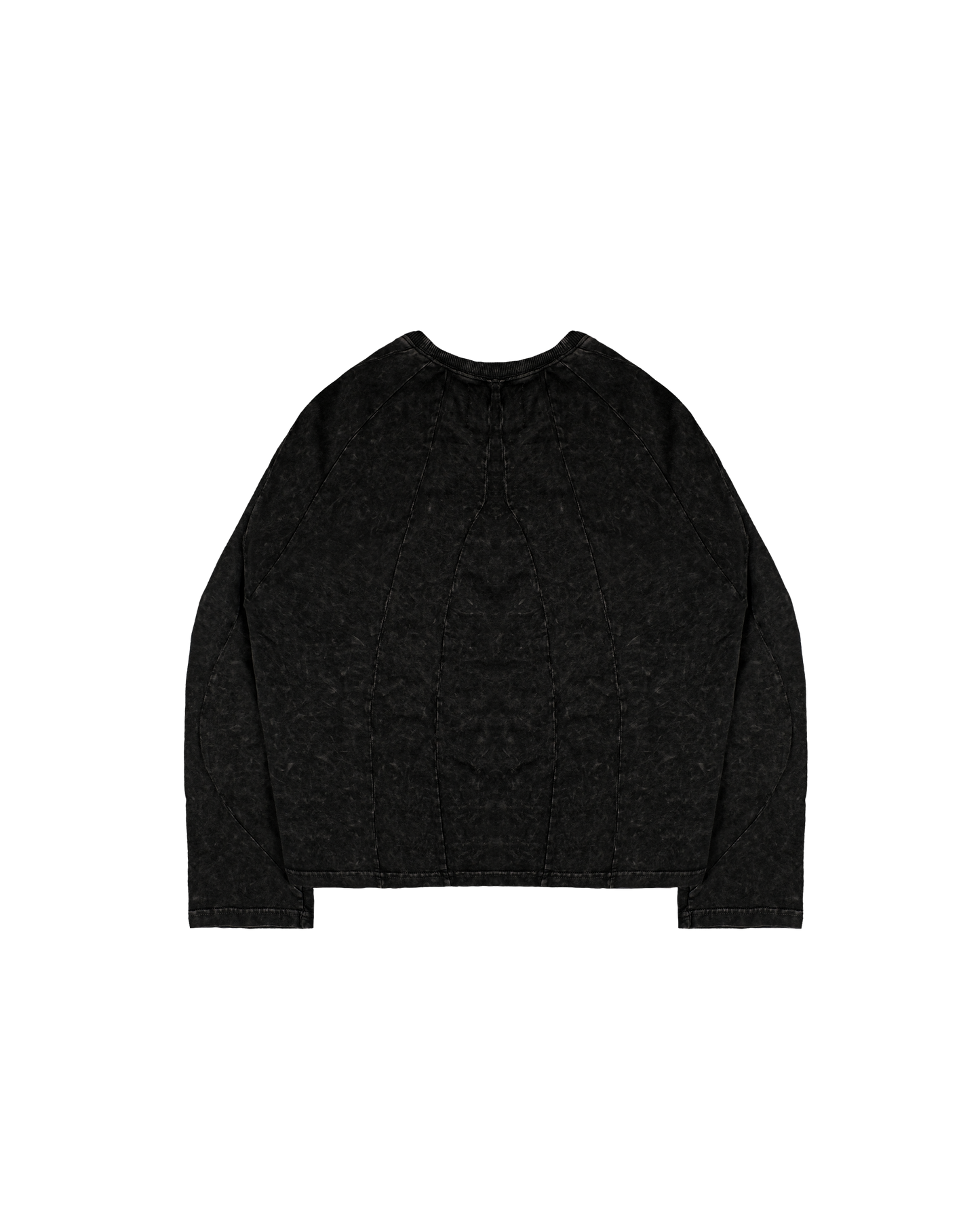 STELLAR CORE WASHED LONGSLEEVE BLACK