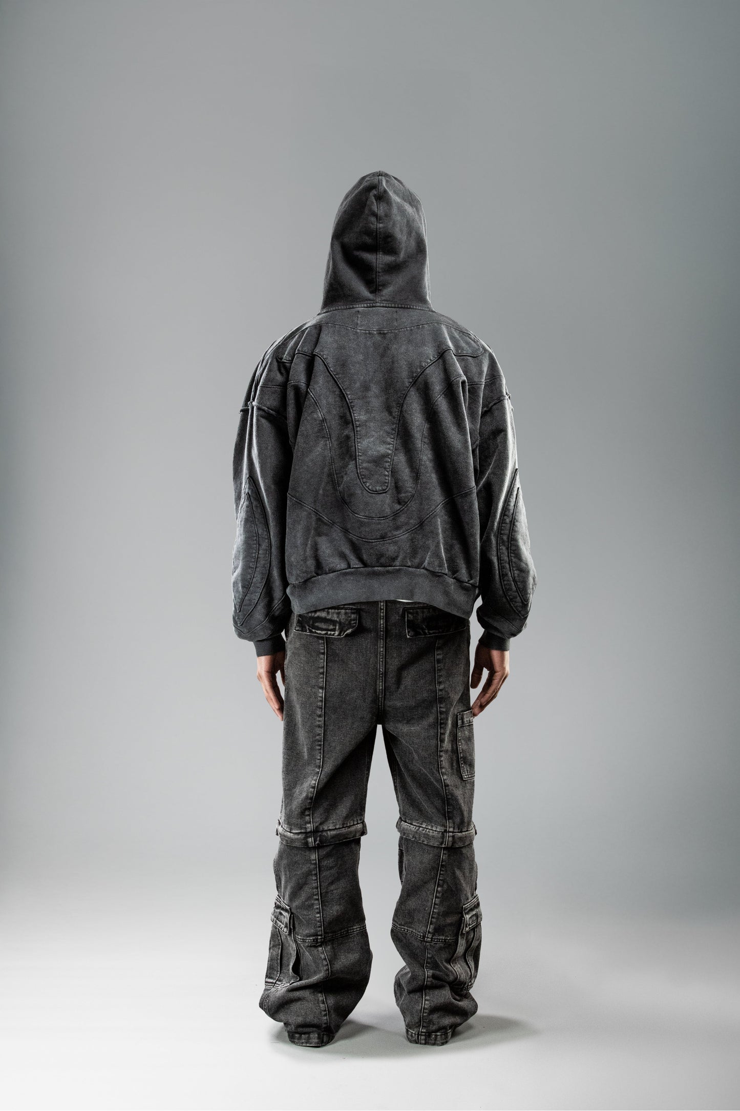 YEU FORGE IND. ZIP-JACKET BLACK