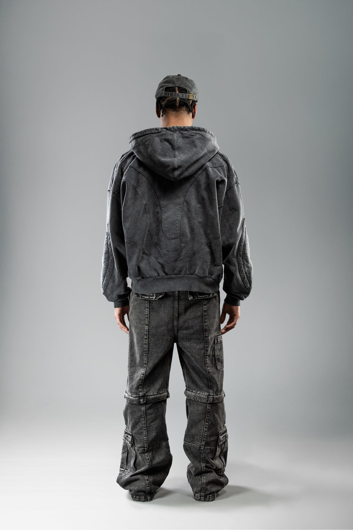 YEU FORGE IND. ZIP-JACKET BLACK