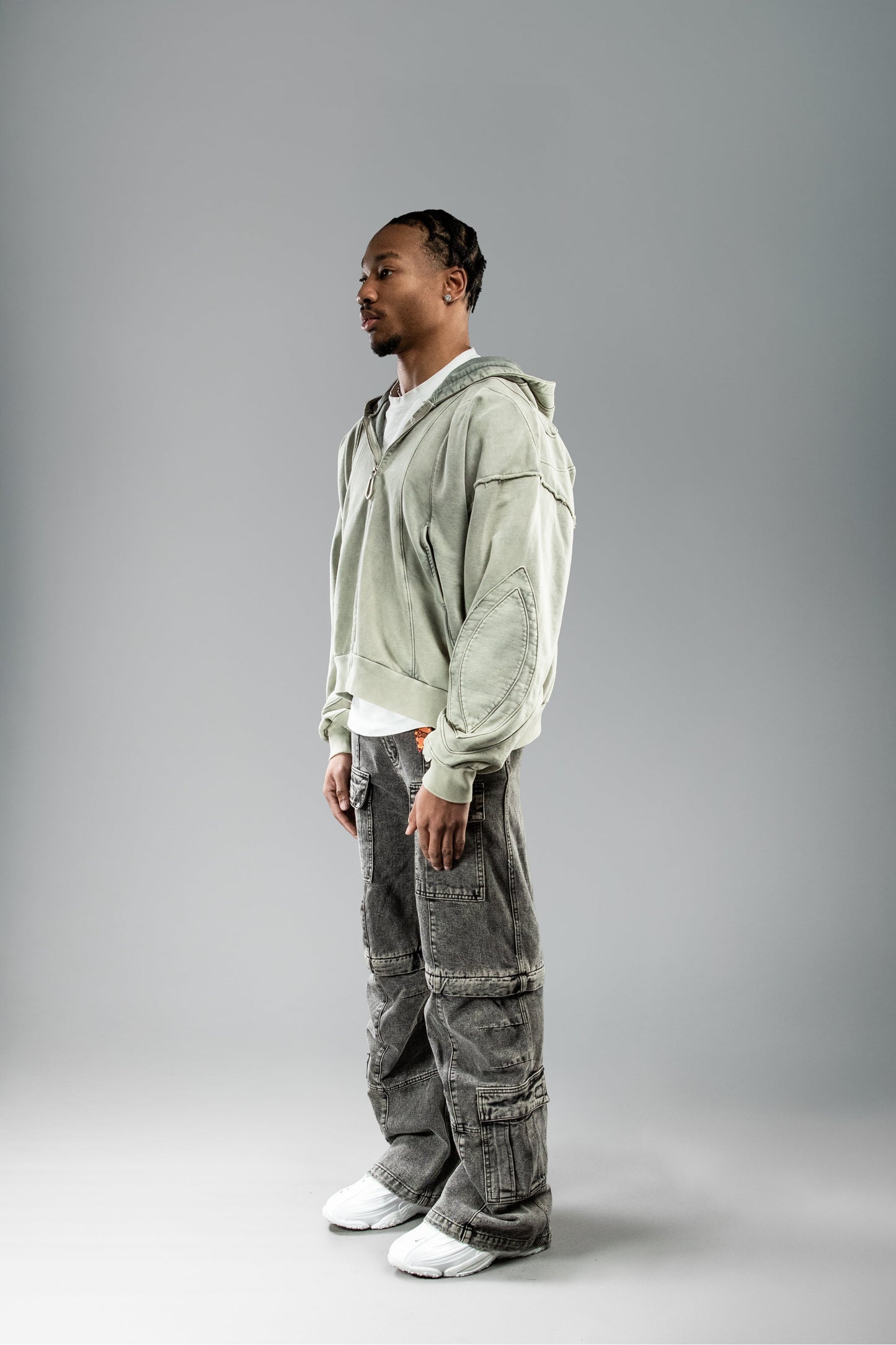 YEU FORGE IND. ZIP-JACKET KHAKI