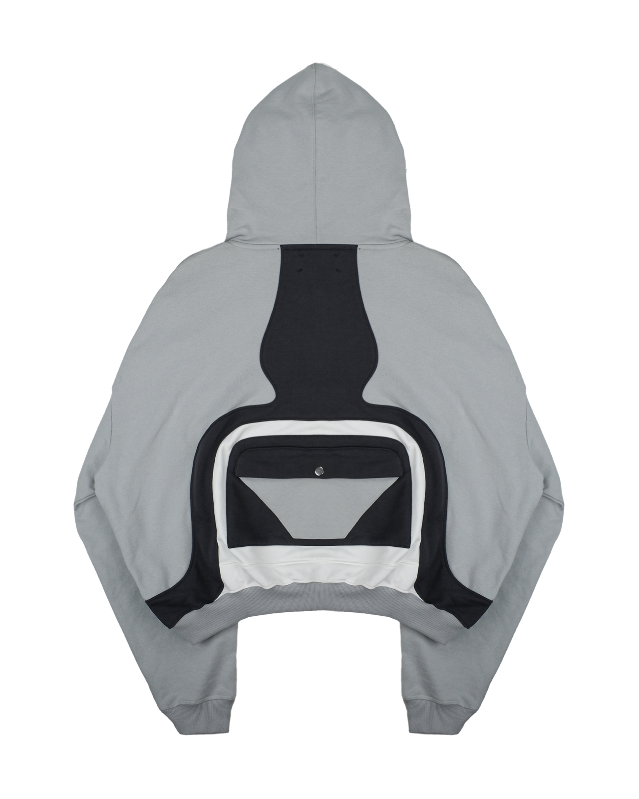 GREY HEART ZIP JACKET