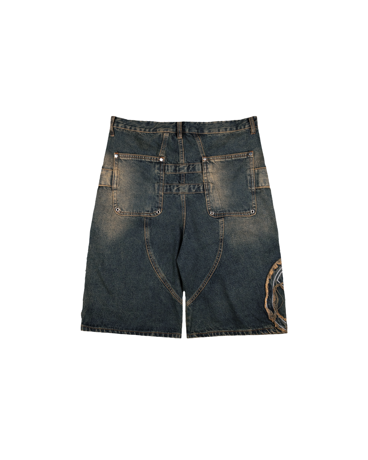 YEUTOPIA CARPENTER JORTS SAND BLUE