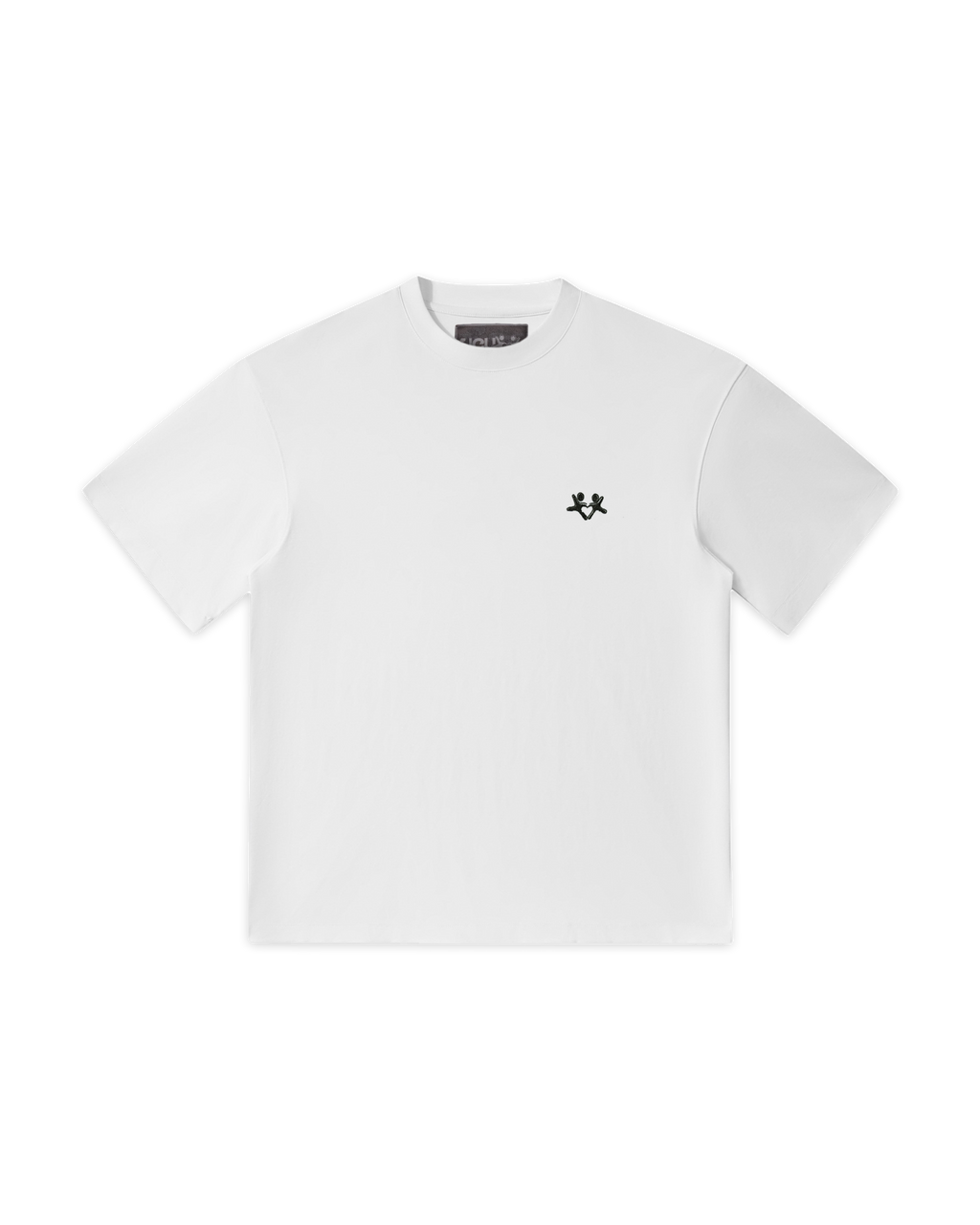 BASIC WHITE T-SHIRT OVERSIZE FIT