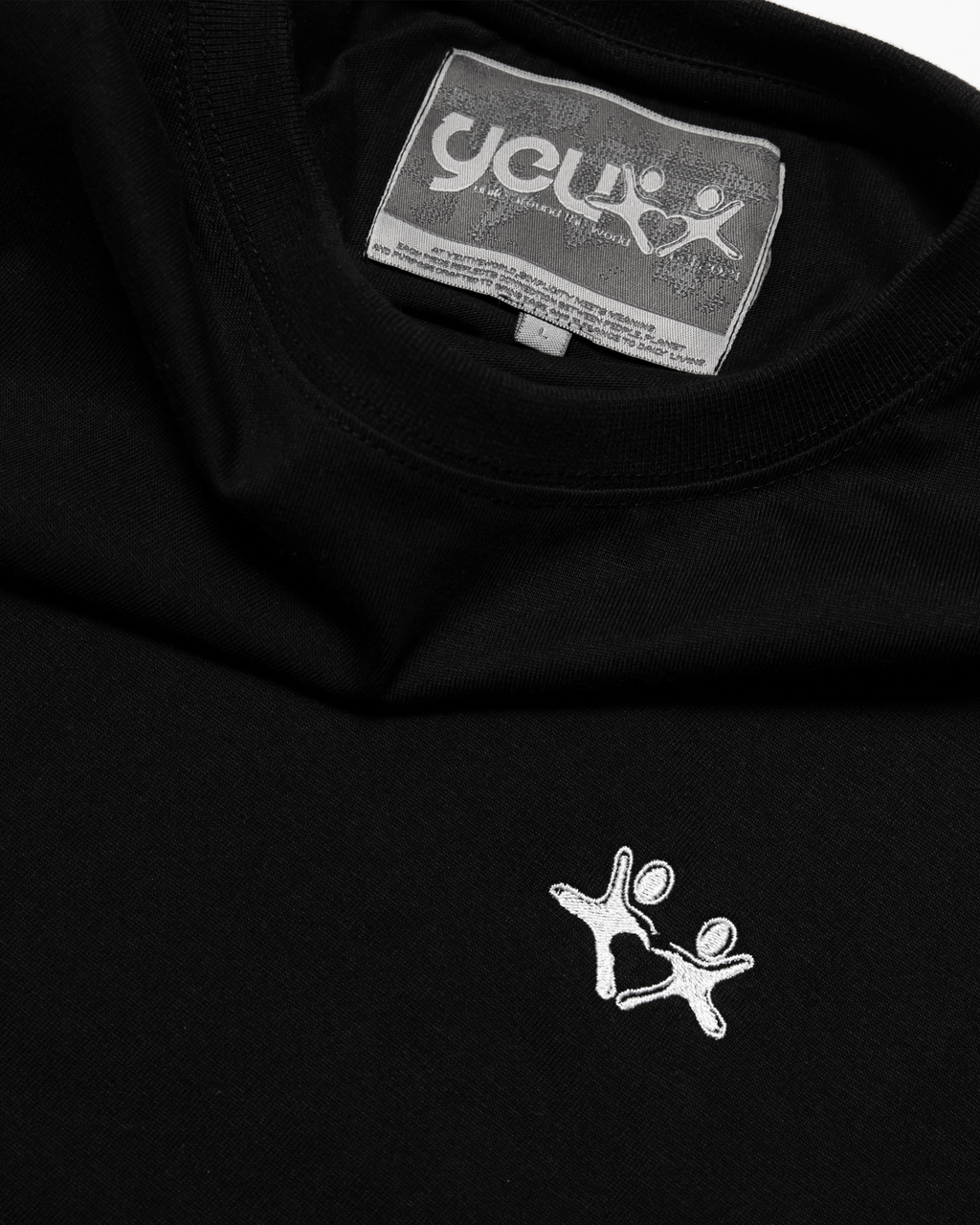 BASIC T-SHIRT BLACK REGULAR FIT