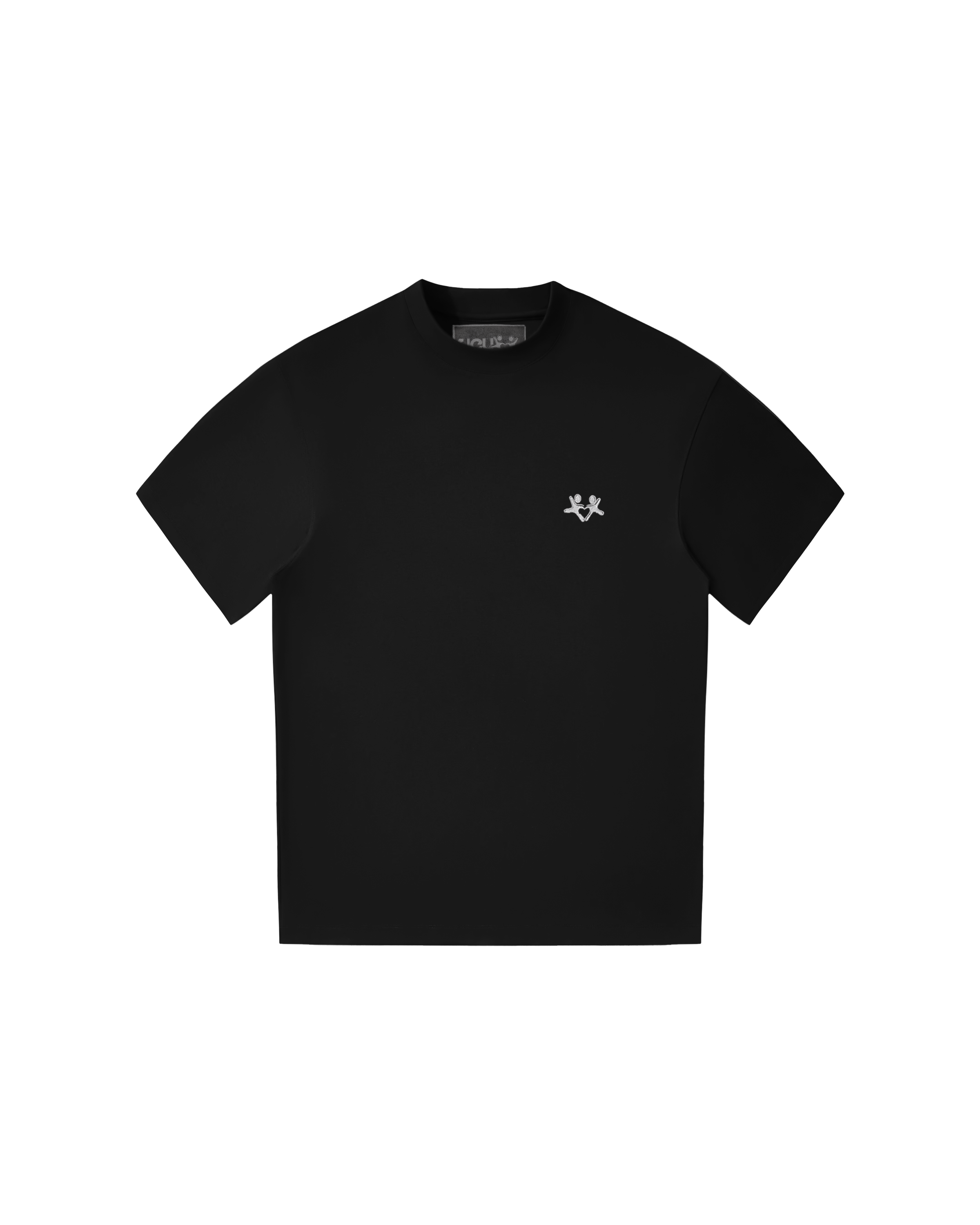 BASIC T-SHIRT BLACK REGULAR FIT