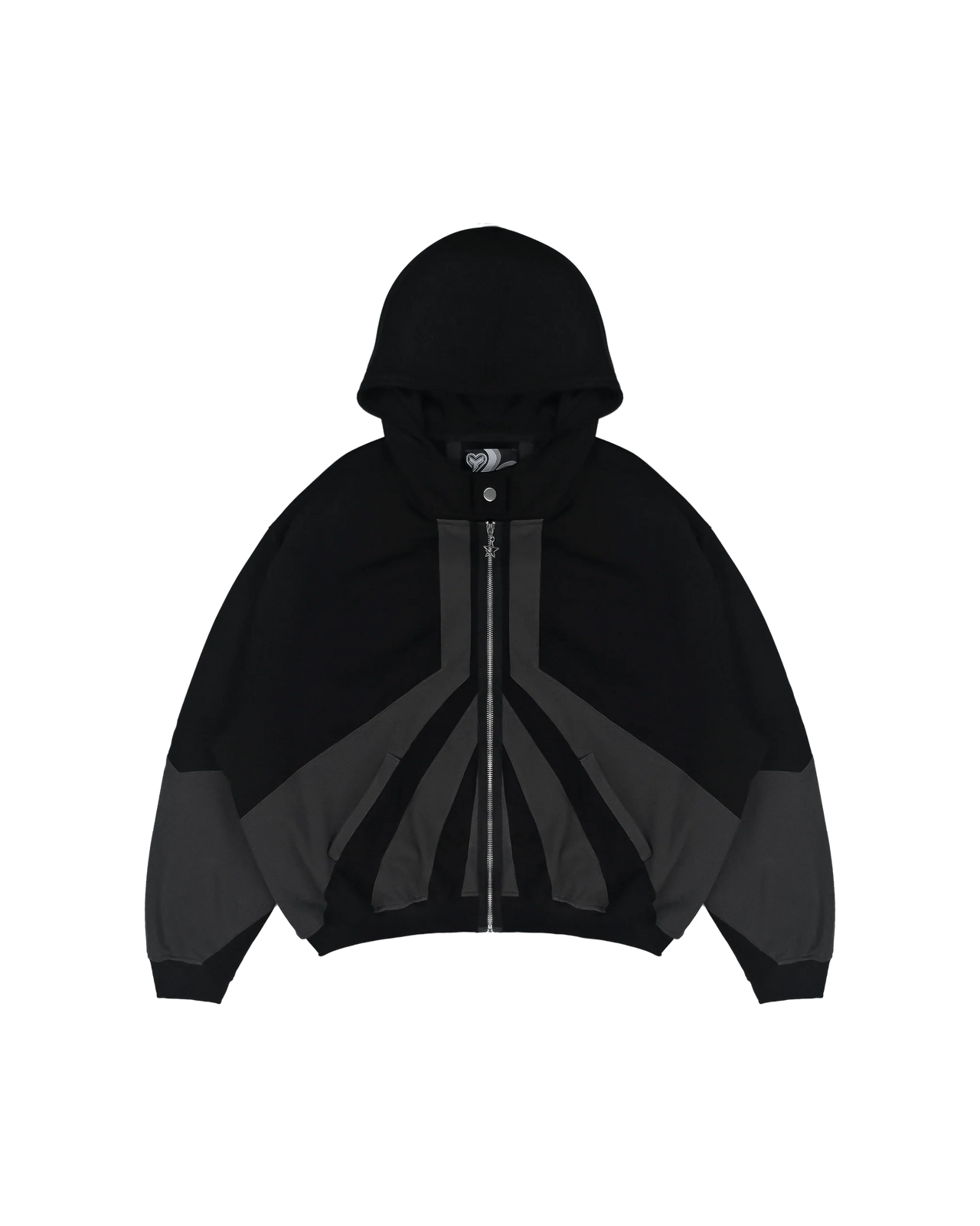 NEXUS ZIP-HOODIE BLACK