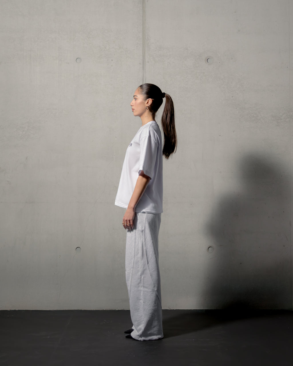 BASIC WHITE T-SHIRT OVERSIZE FIT