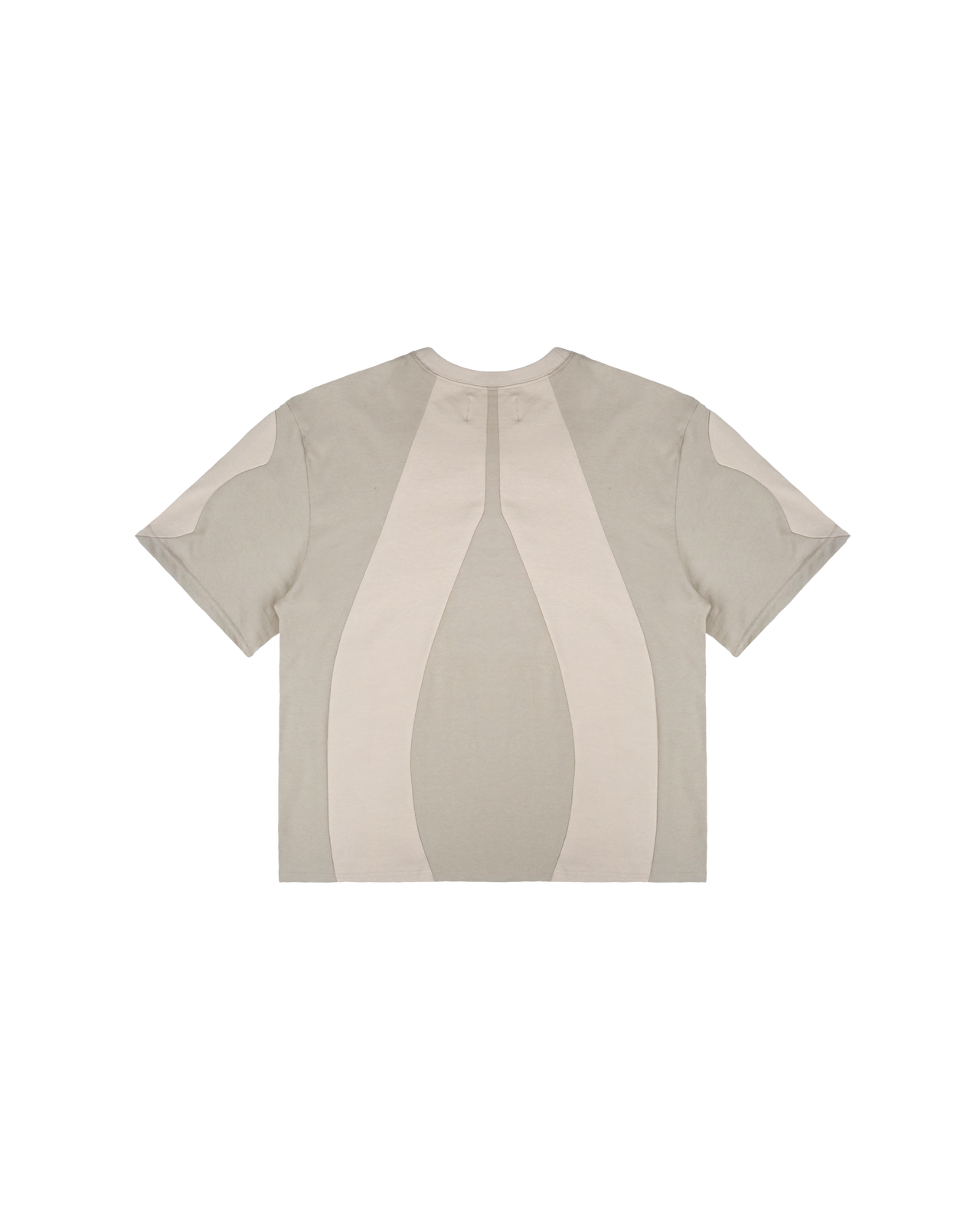 BINARY SPLIT T-SHIRT CREAM