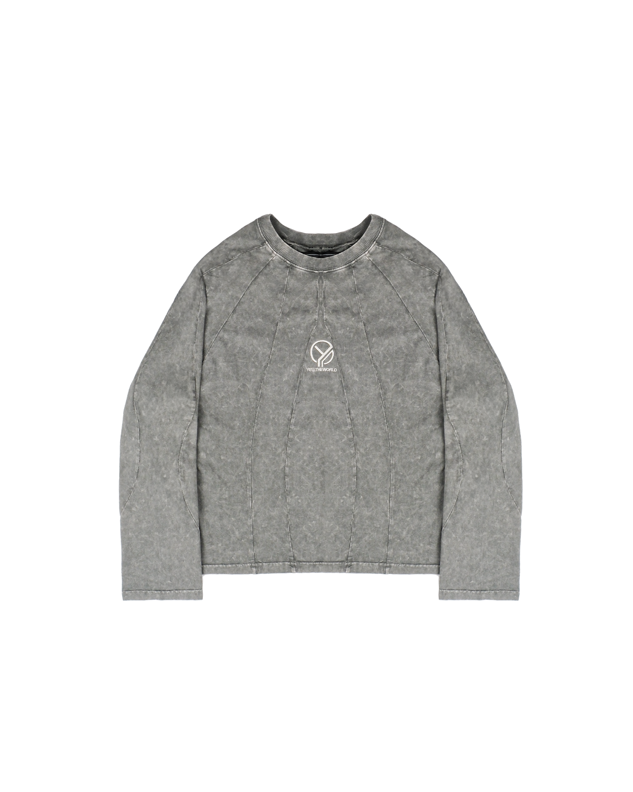 STELLAR CORE WASHED LONGSLEEVE GREY