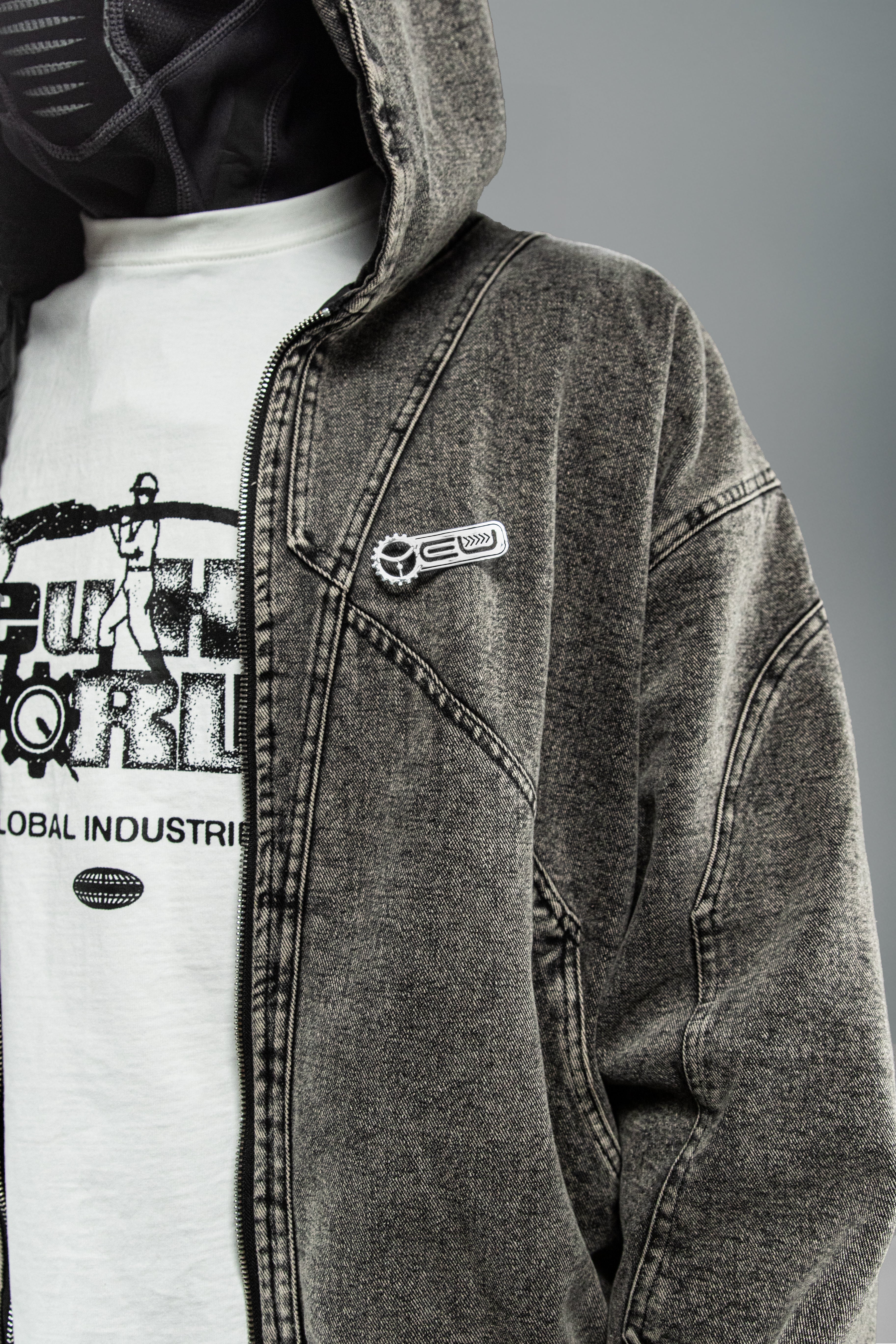 YEU FORGE INDUSTRIES WORKWEAR JACKET GREY